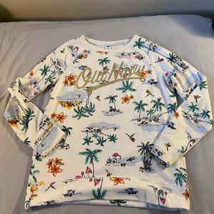 Summer design sweatshirt from old navy